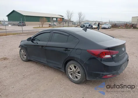 2020 Hyundai Elantra Sel z USA, uszkodzony, nr VIN KMHD84LF6LU964998